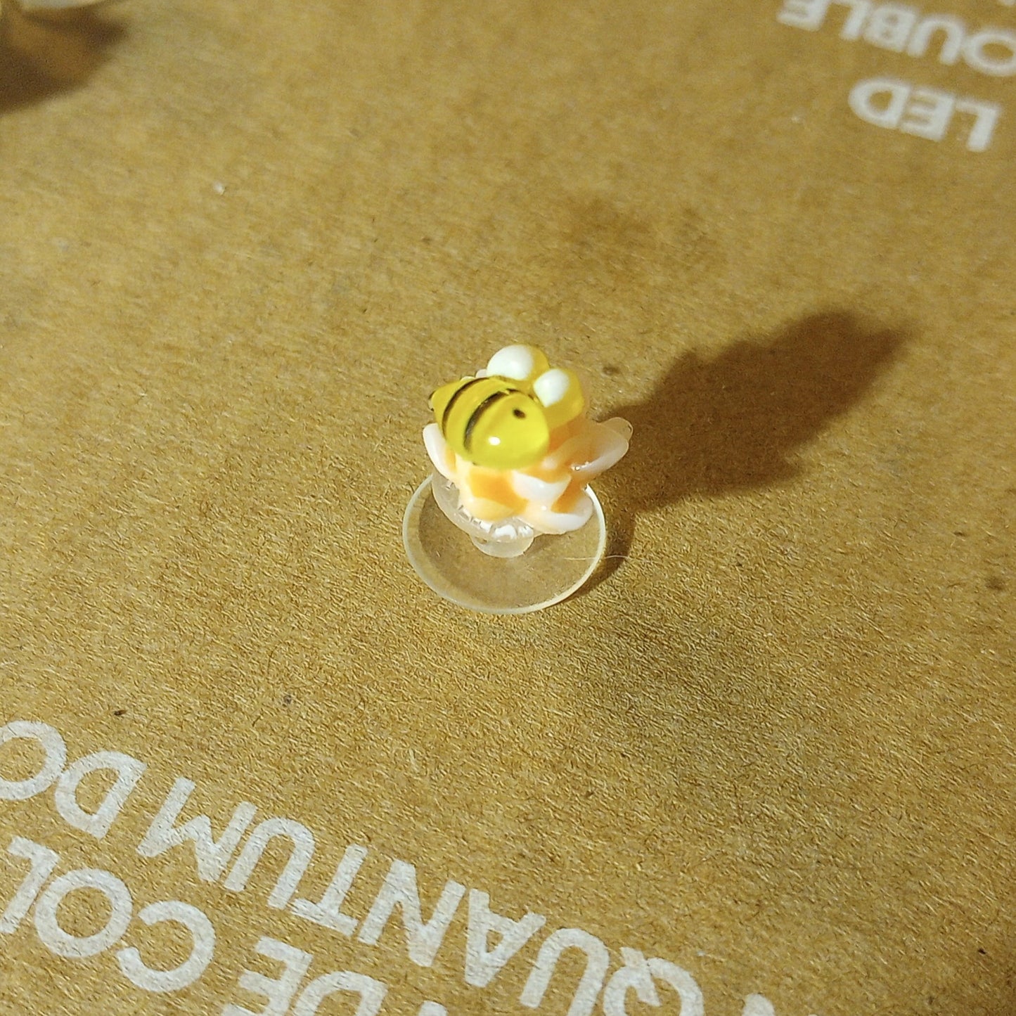 Flower & Bee Shoe Charm