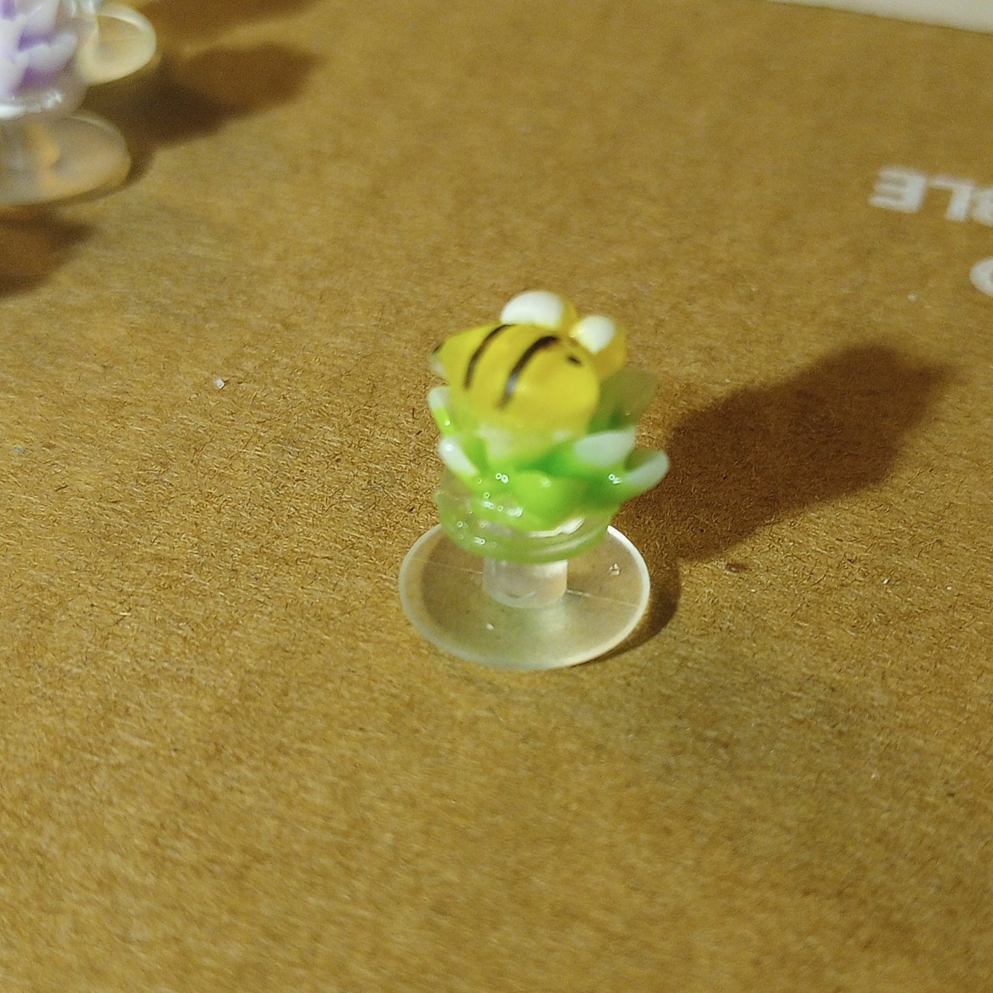 Flower & Bee Shoe Charm