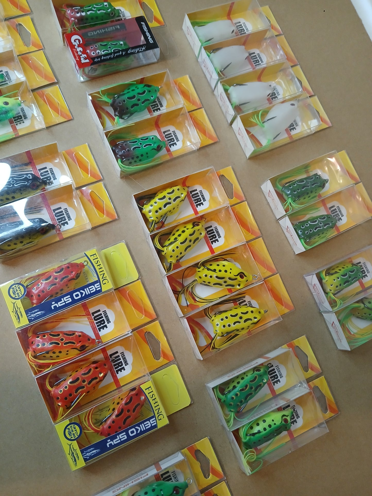Medium Size Frog Lure 1.5 inch 1/5 Oz Premium Topwater Bass Fishing Lure