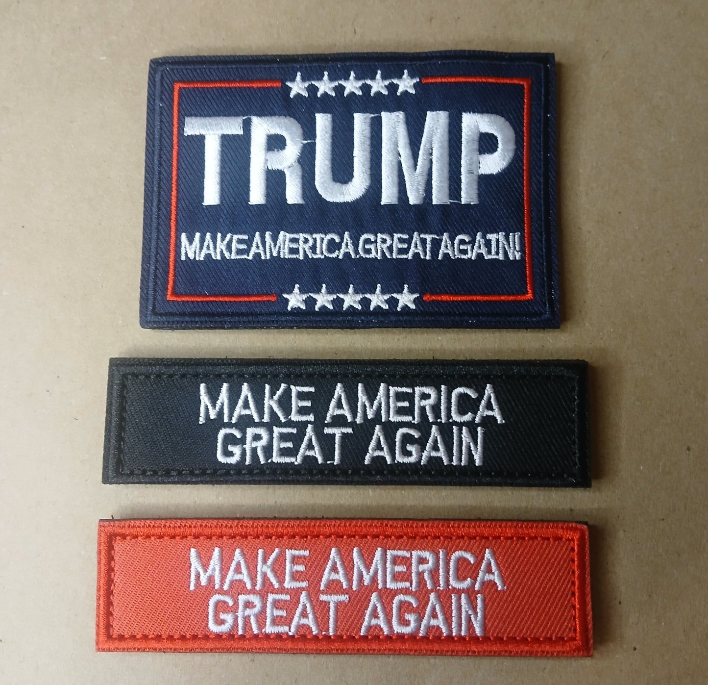 Trump Velcro Patches Hook and Loop MAGA Patch