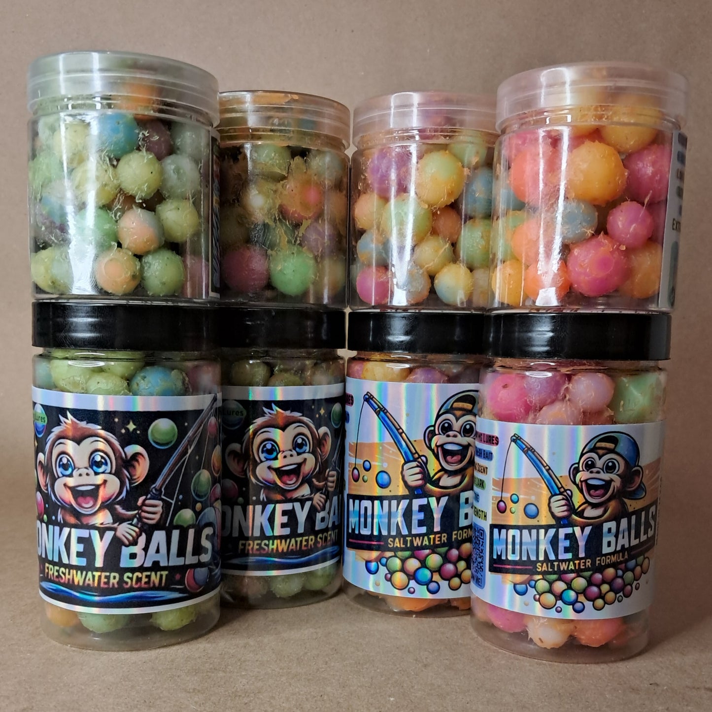 Monkey Balls! Lures - Texas Made Silicone Sinking Lures