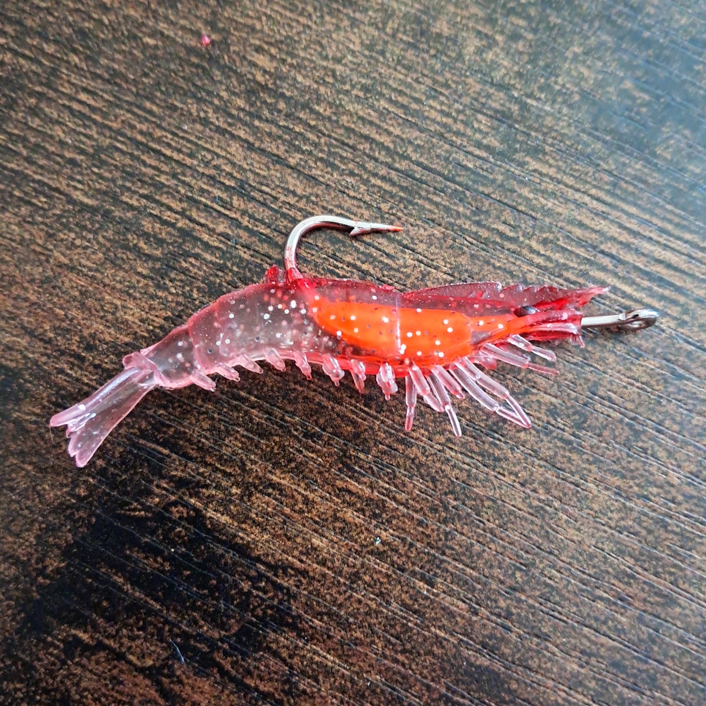 4 Pack Shrimp Lure Jig Bionic Swim Bait 1/10th Oz