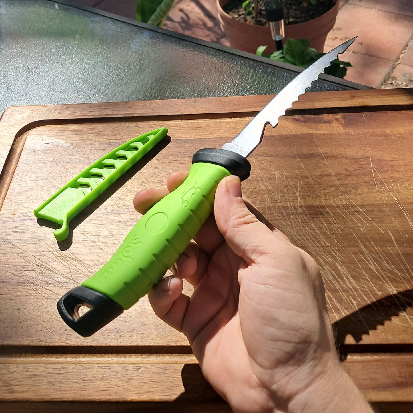 Professional Grade Fishing Filet Knife - Stainless Steel - Multiple Sizes - Soft Grip