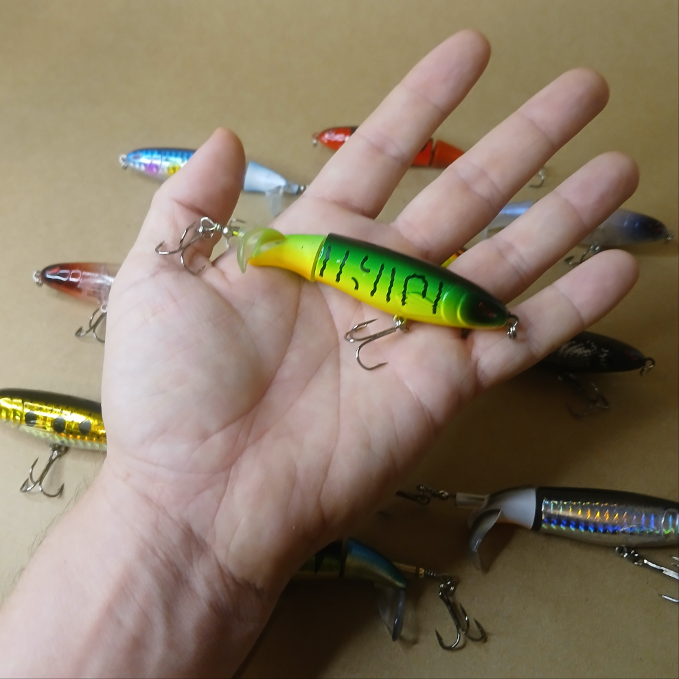 Viral Whopper Plopper Topwater Bass Fishing Lure 4.3 inch - 1/2 Oz