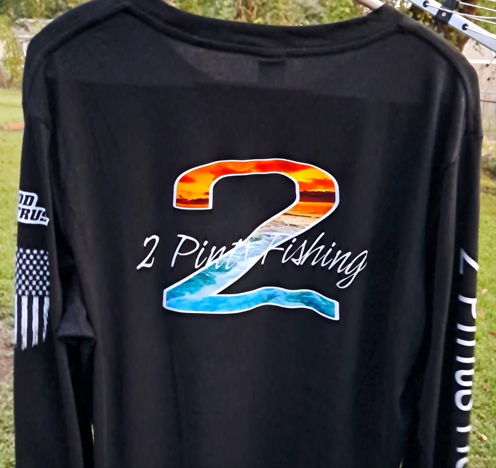 First Edition Fishing Shirt Long Sleeve UPF 50+ with Scripture