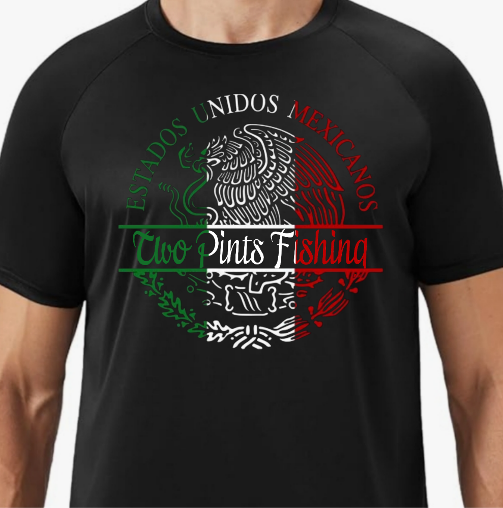 Mexico Fishing Premium Dri-Fit Performance Tee Shirt – UPF 50+ Sun Protection