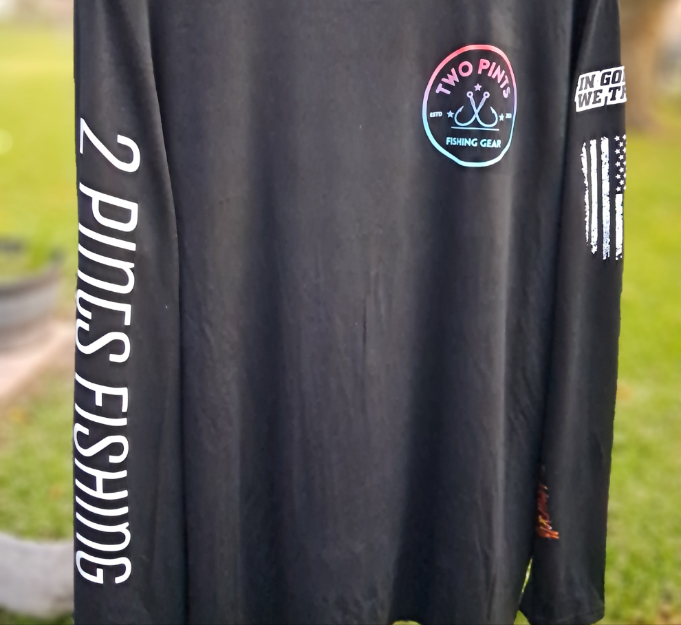 First Edition Fishing Shirt Long Sleeve UPF 50+ with Scripture