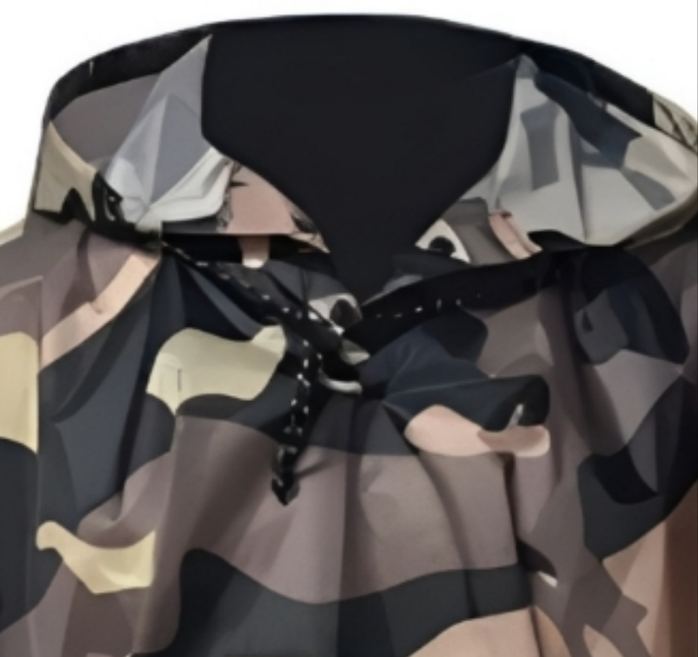 Premium Camo Rain Coat with storage bag