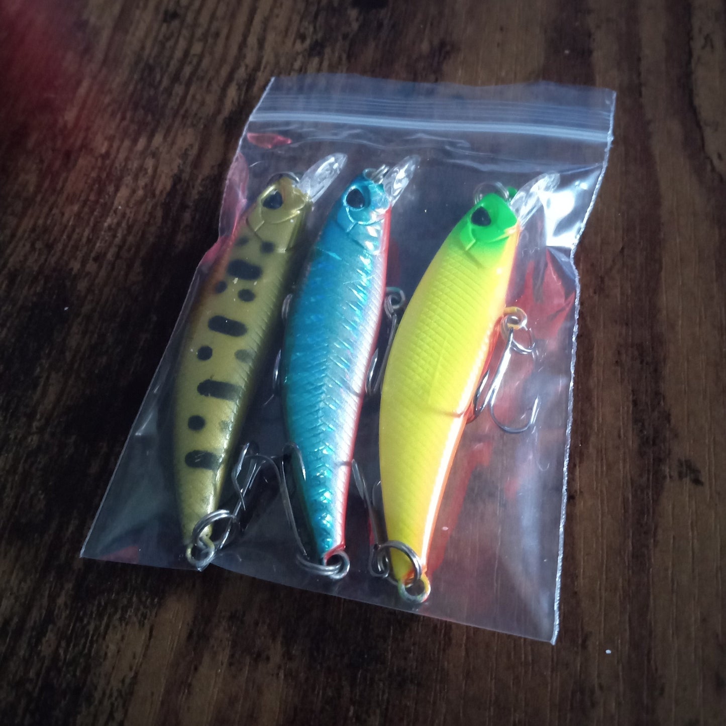 3 Pack Rattle Twitch Lure (2.5 Inch)