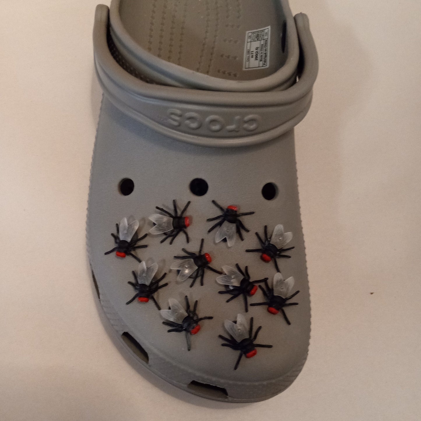 Pesky Flies Shoe Charm (5 Pack)