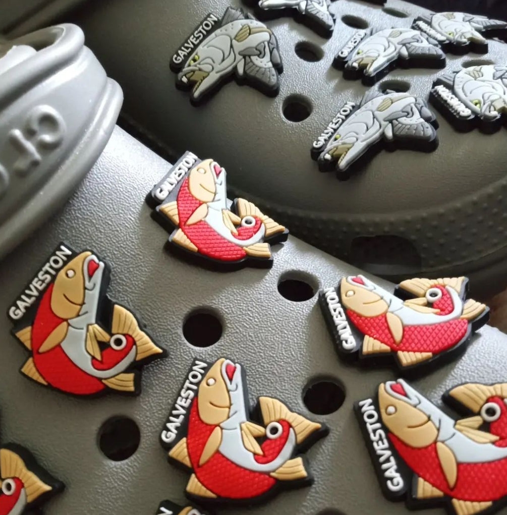 Speckled Trout Shoe Charm