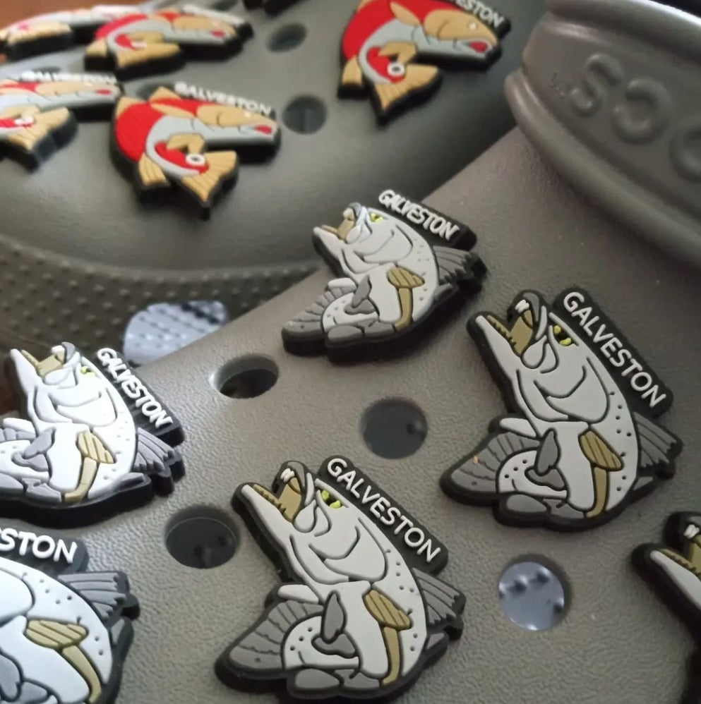 Speckled Trout Shoe Charm