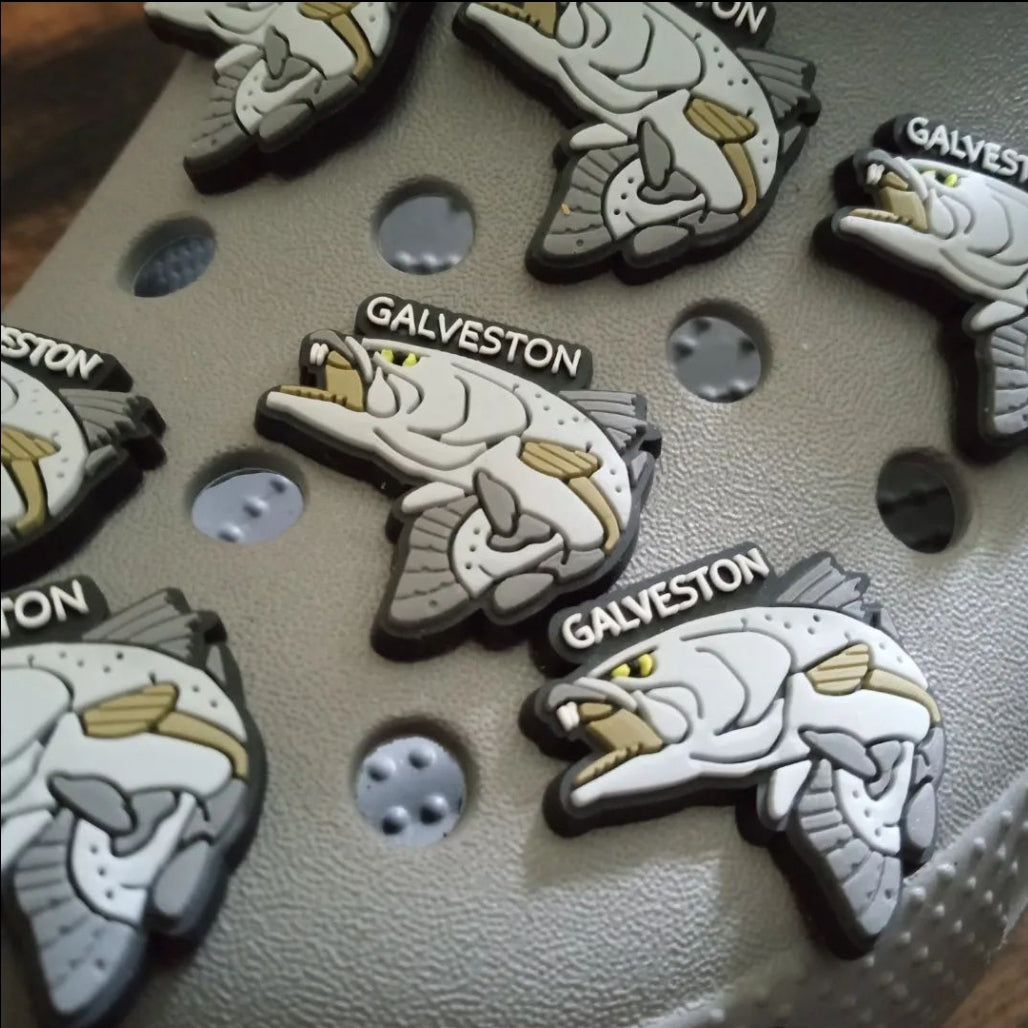 Speckled Trout Shoe Charm