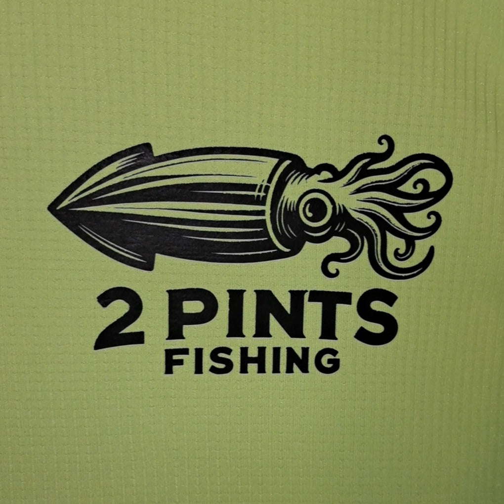 1st Edition Squid T-Shirt ☆ Lightweight Breathable Sun Protection Fishing Shirt