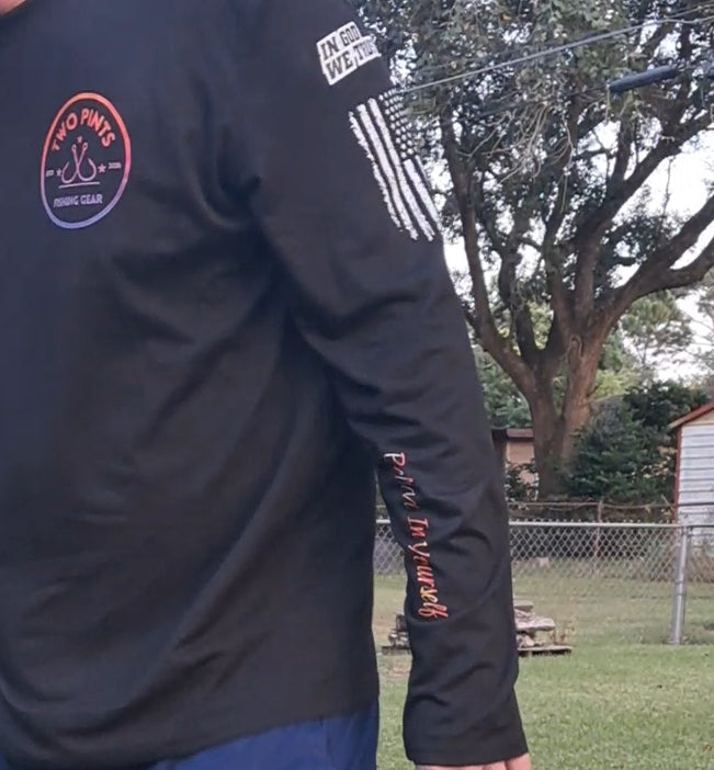 First Edition Fishing Shirt Long Sleeve UPF 50+ with Scripture