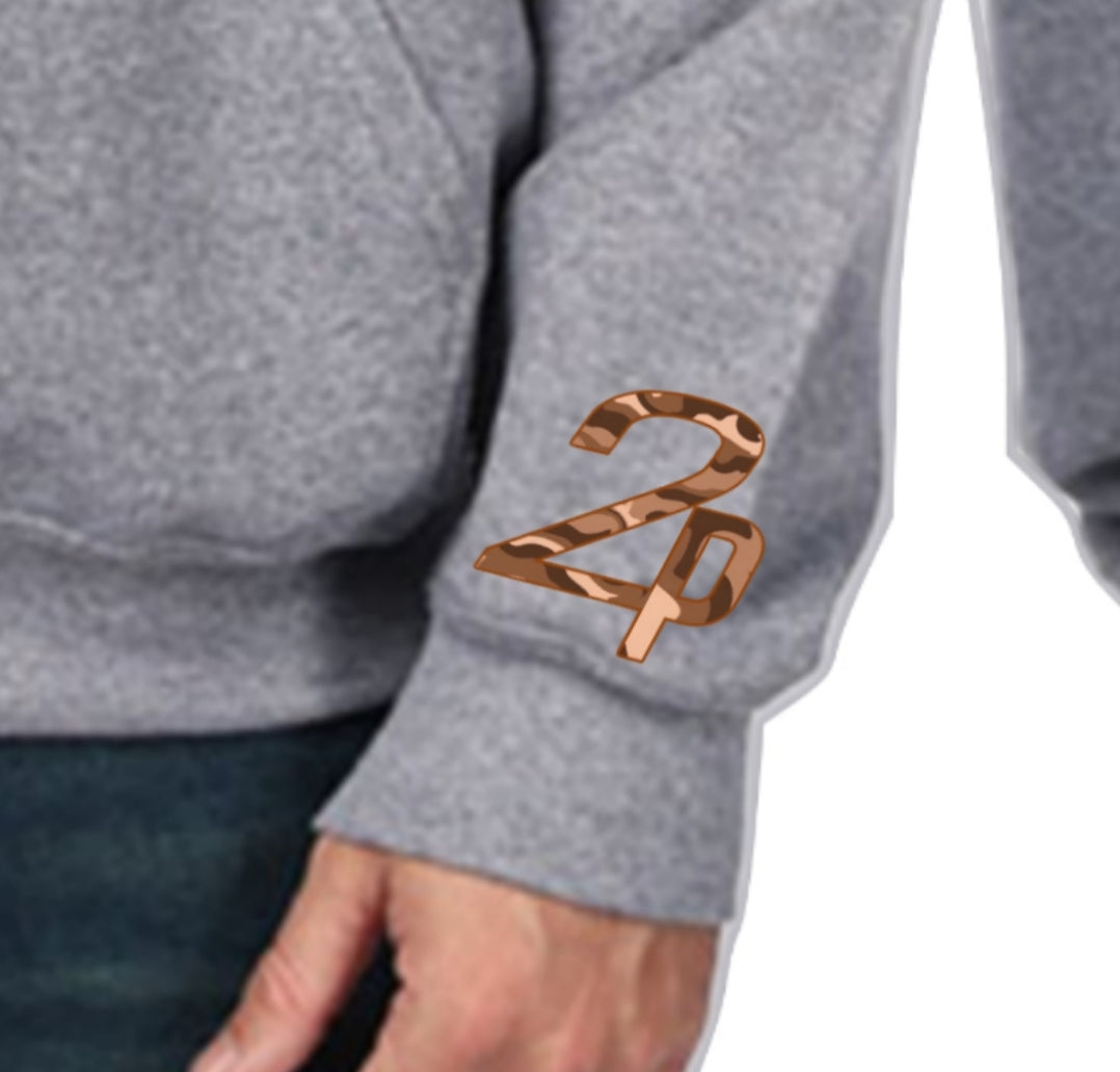 Beaver Winter Hoodie - Warm Heavy Weight 8 Oz Cotton Blend Pullover - Fleece Lined