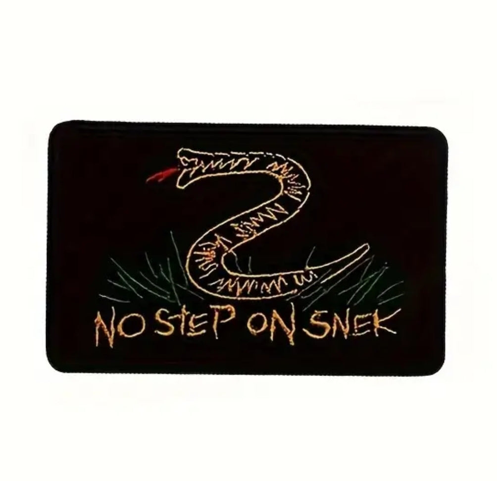 Texas Velcro Patch Embroidered 3X2 inch Dont Tread on Me Tactical Morale Hook and Loop