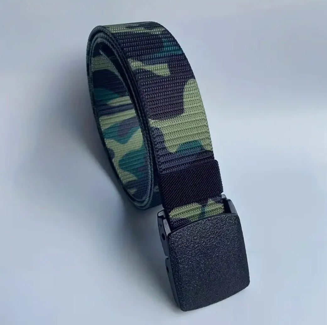 Heavy Duty Tactical Camo Belt 47.2 inch 600D Puncture Proof