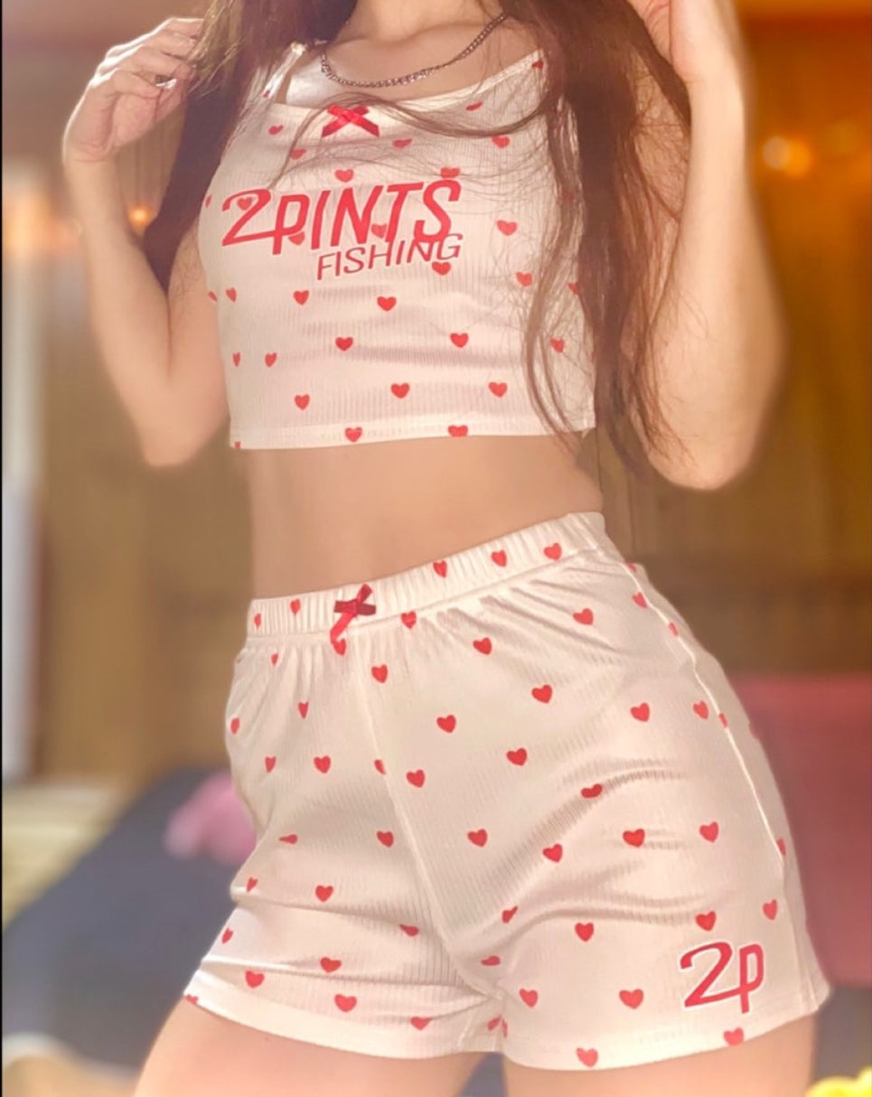 Heartfelt Comfort Crop Set - 2 Piece Fishing Outfit