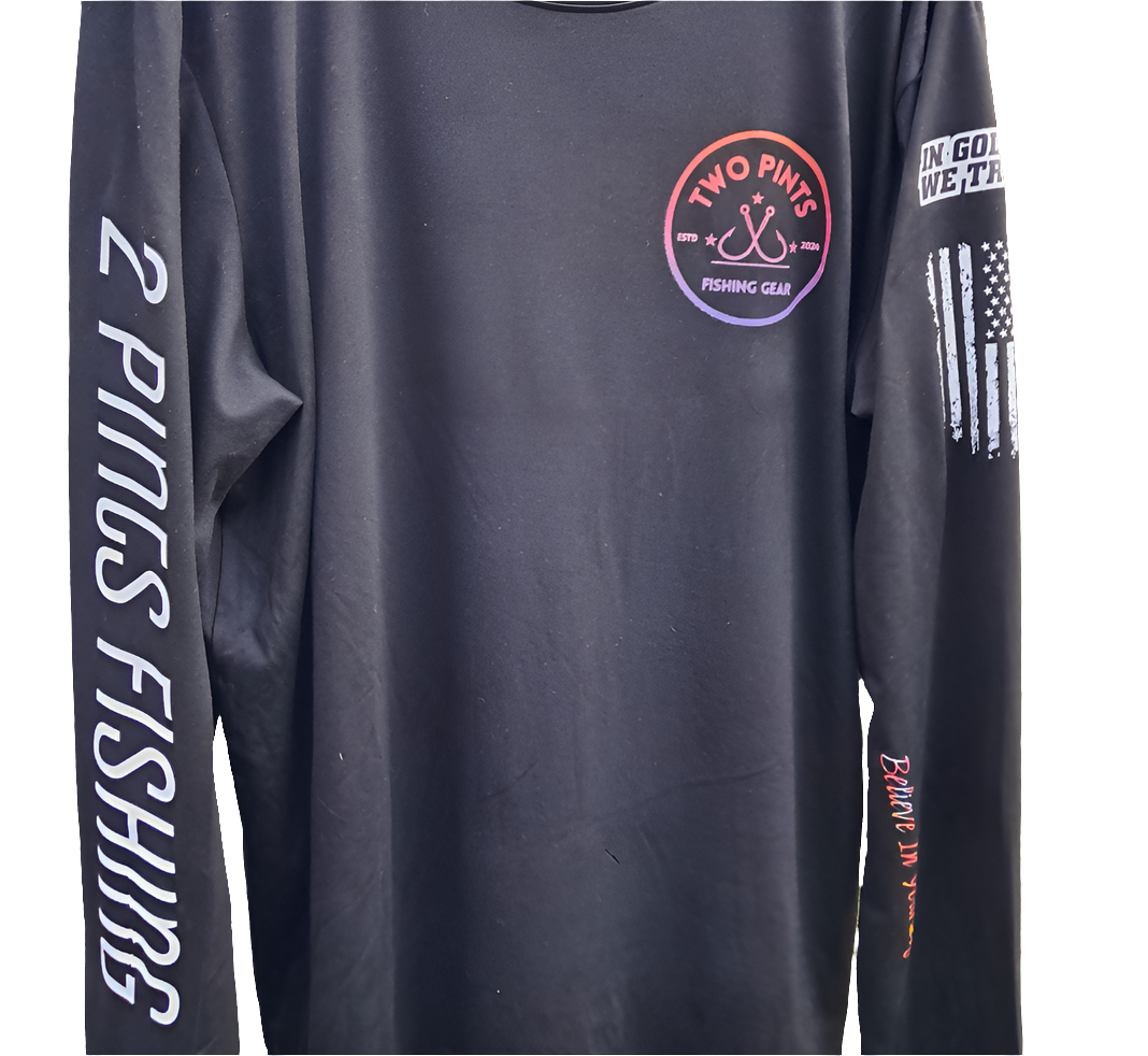 First Edition Fishing Shirt Long Sleeve UPF 50+ with Scripture