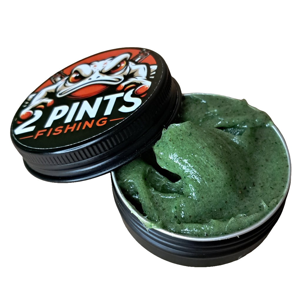 UV Fish Attractant Gel - Freshwater Formula - Concentrated Glowing bait scent made with real FRESH bait
