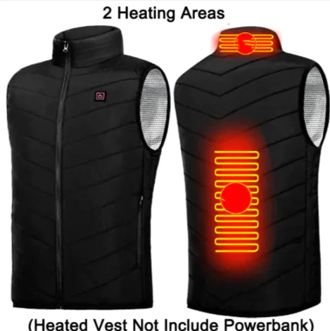 Unisex USB Heated Winter Jacket β Stylish and Warm for Outdoor Adventures