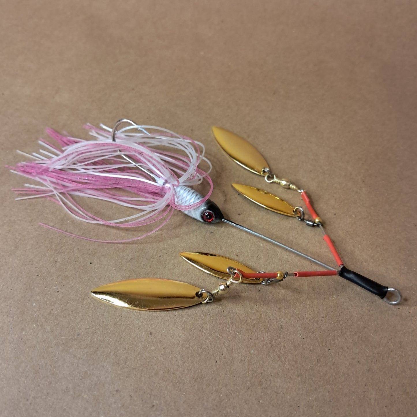 5pcs Bionic Willow Blade Spinnerbait Set