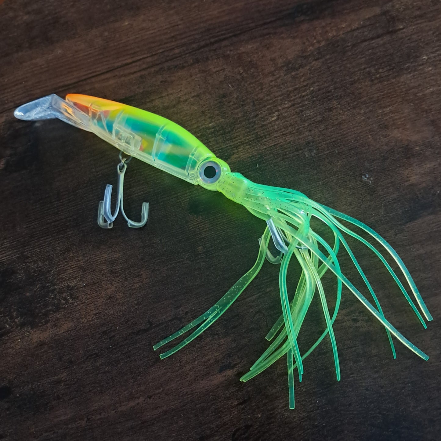 Squid Lure for Trophy Fish - Big 9 inch Squid Lure 1.44 Oz