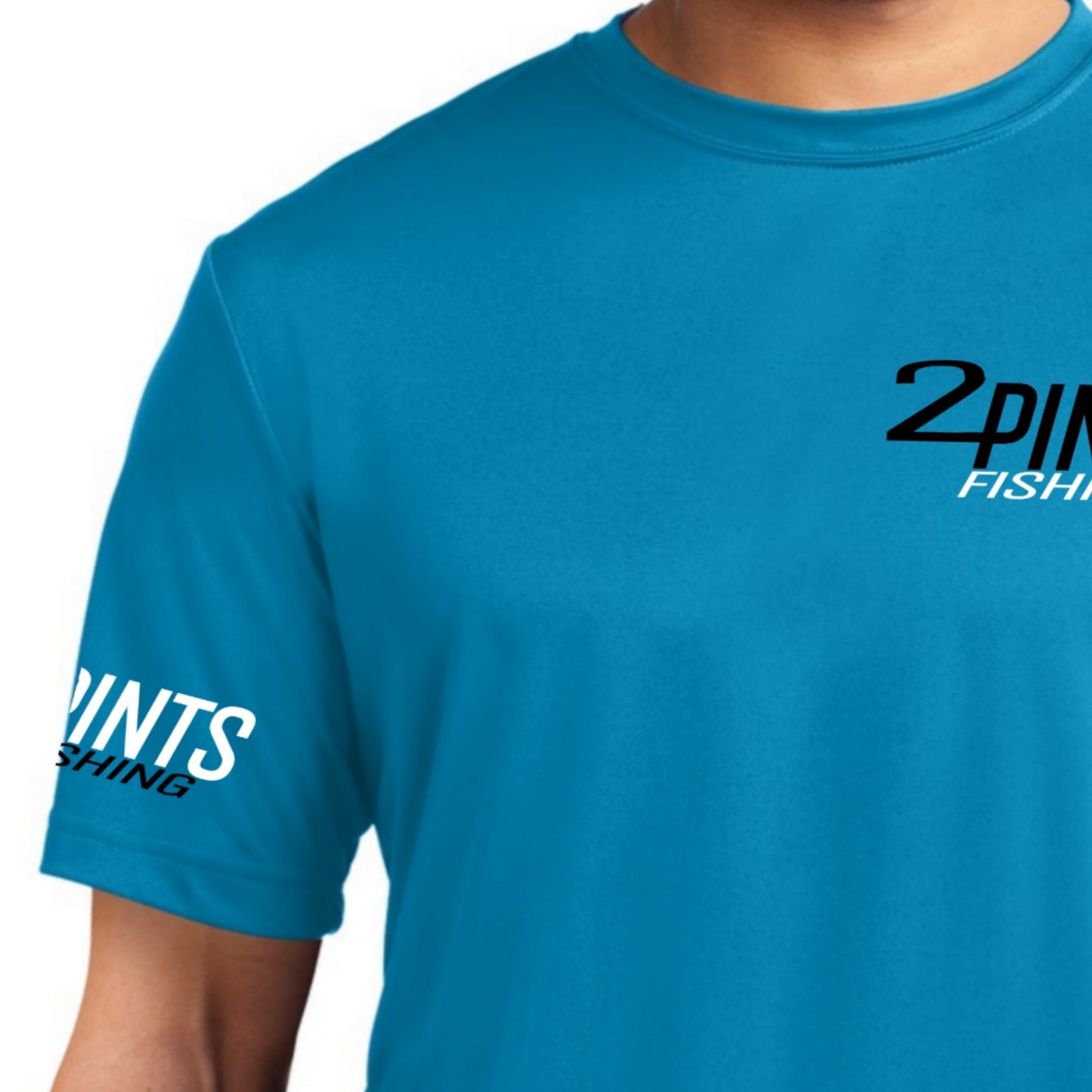 Performance Quick Dry Fishing Tee - Featherlight Glo-Tech UPF 50+ DriFit Anti Microbal Sport Shirt