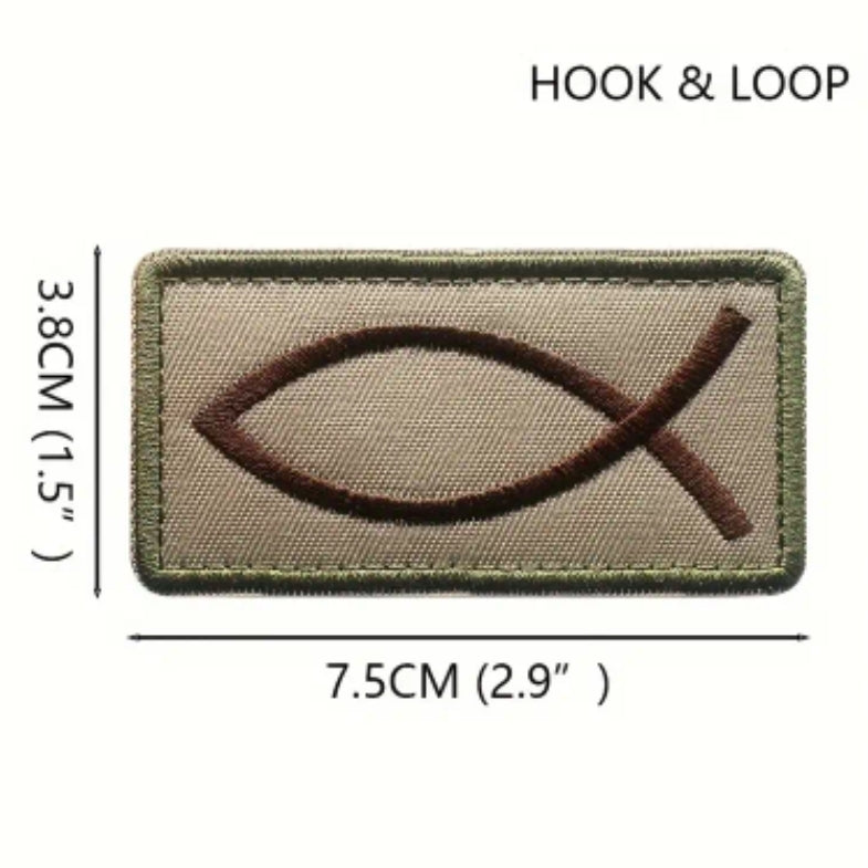 Christian Velcro Patches