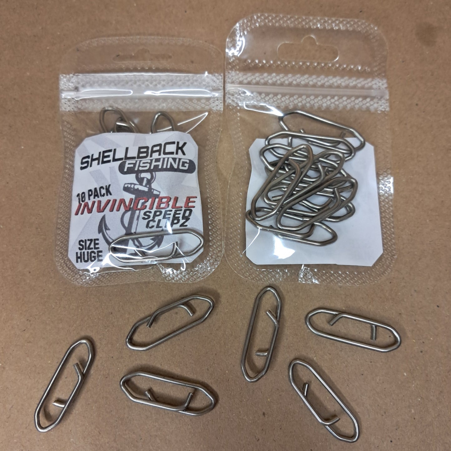 INVINCIBLE Speed Clipz - Super Strong Fishing Clips for Fishing Lures Hooks and Weights