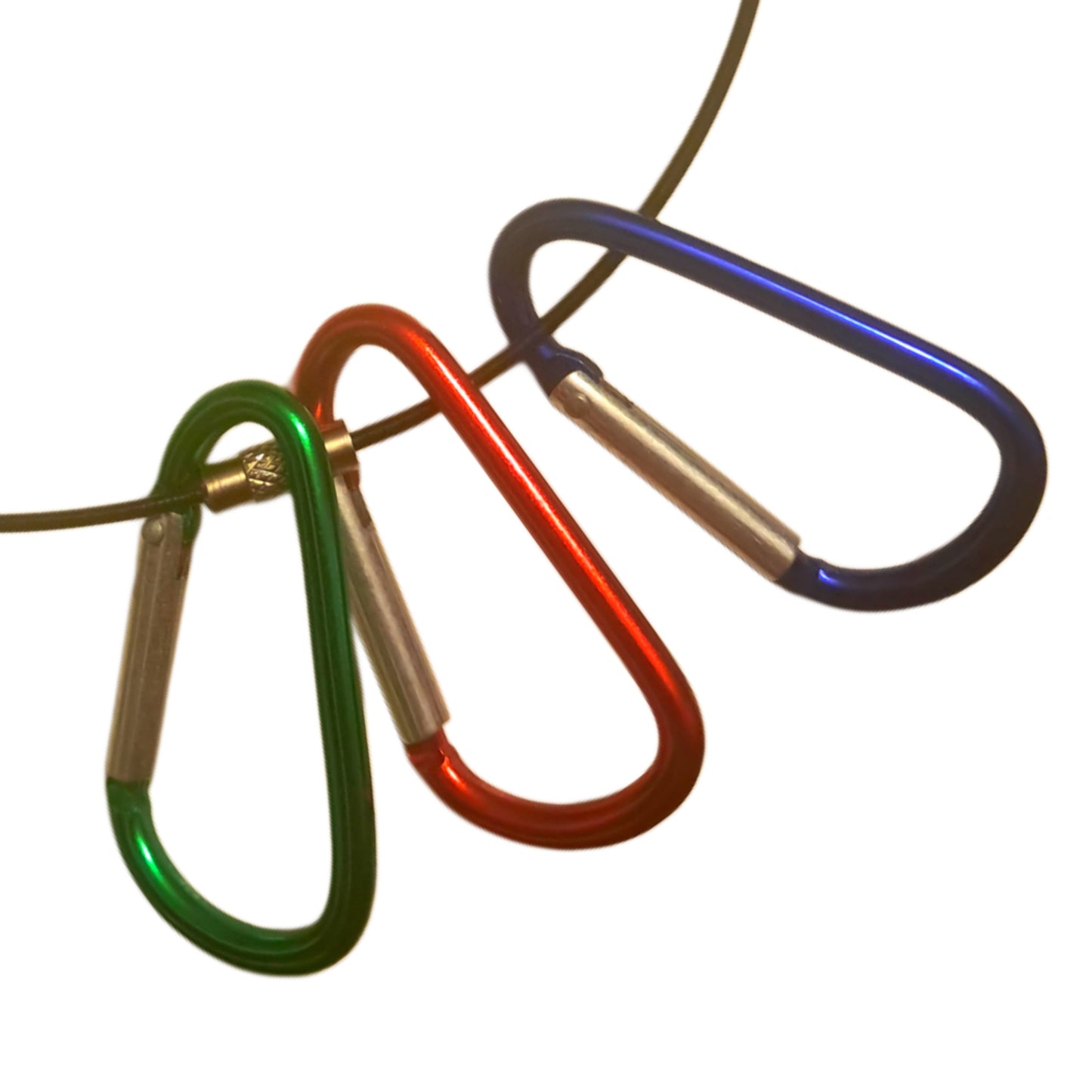 Floating Keychain - 3 Inch EVA Camo floats with Steel Cables and Carabiners - Protect Valuables while on the water!
