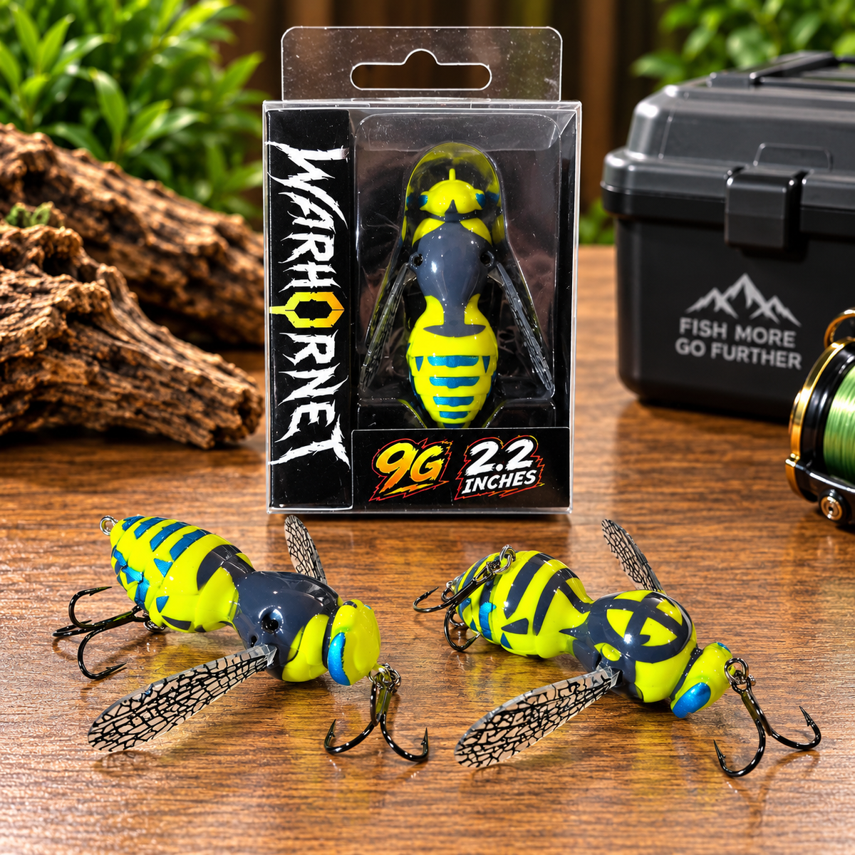 WARHORNET Topwater Wasp Fishing Lure