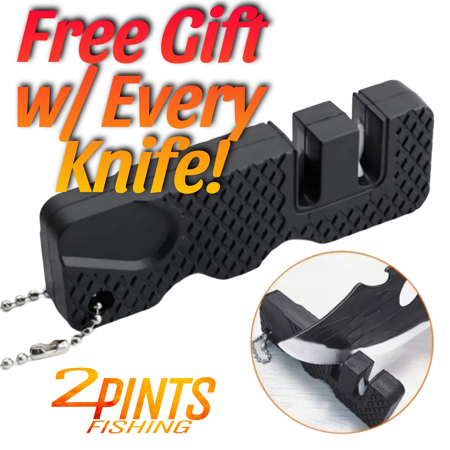 Professional Grade Fishing Filet Knife - Stainless Steel - Multiple Sizes - Soft Grip