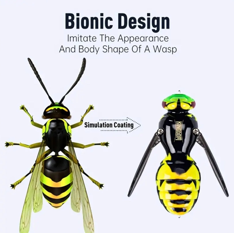 1.57 Inch Bionic Wasp Topwater Fishing Lure