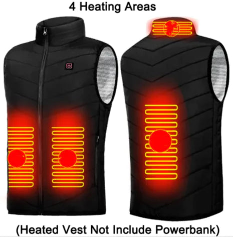 Unisex USB Heated Winter Jacket β Stylish and Warm for Outdoor Adventures