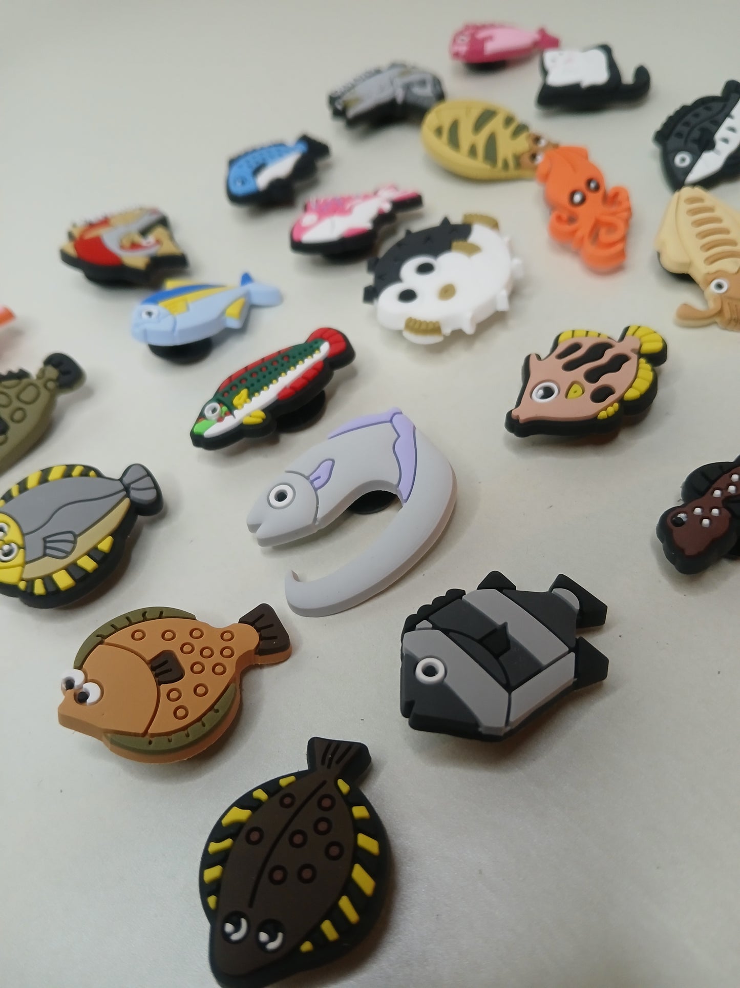 Fish Shoe Charms