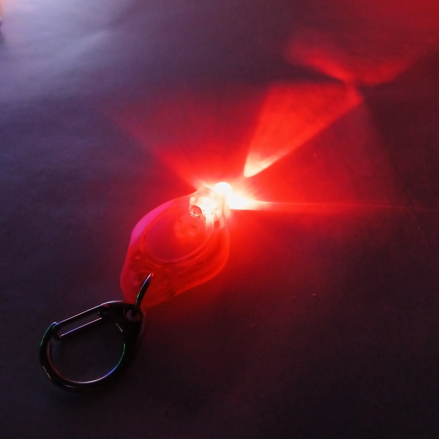 Color LED Keychain Light