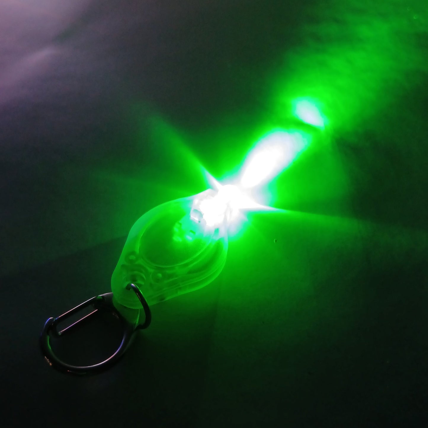 Color LED Keychain Light