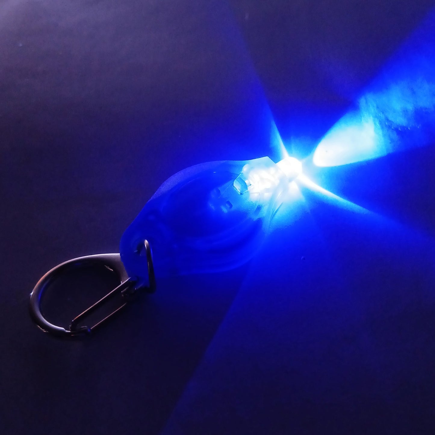 Color LED Keychain Light