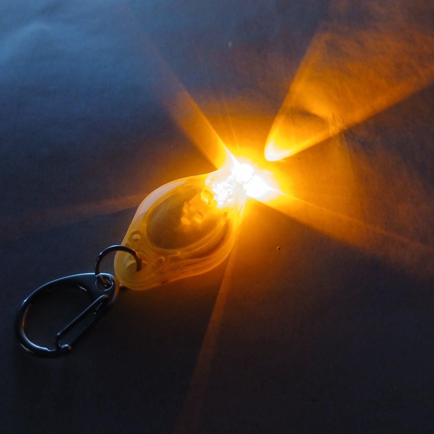 Color LED Keychain Light