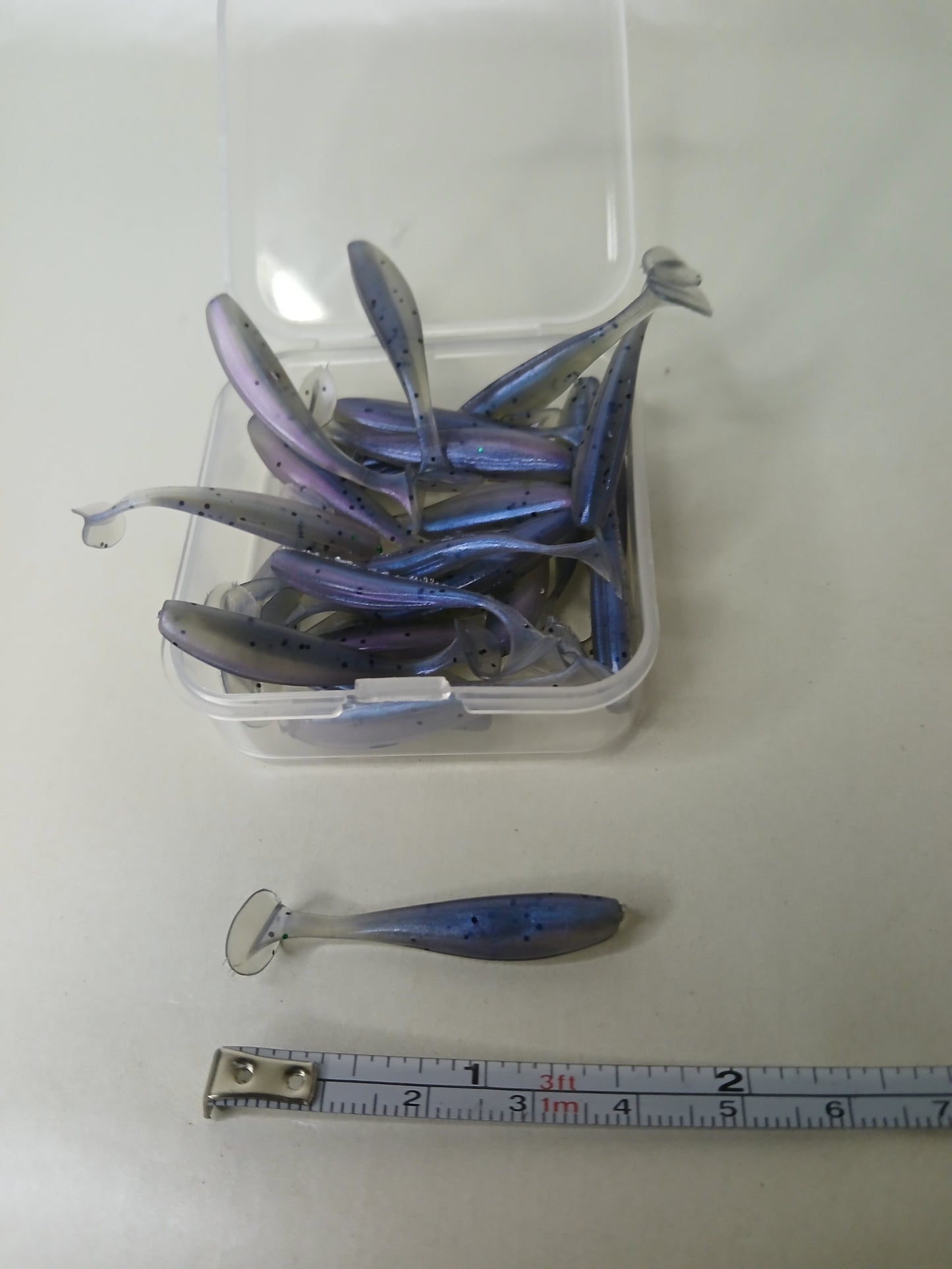 25 Pack T-Tail SwimBait Soft Lure