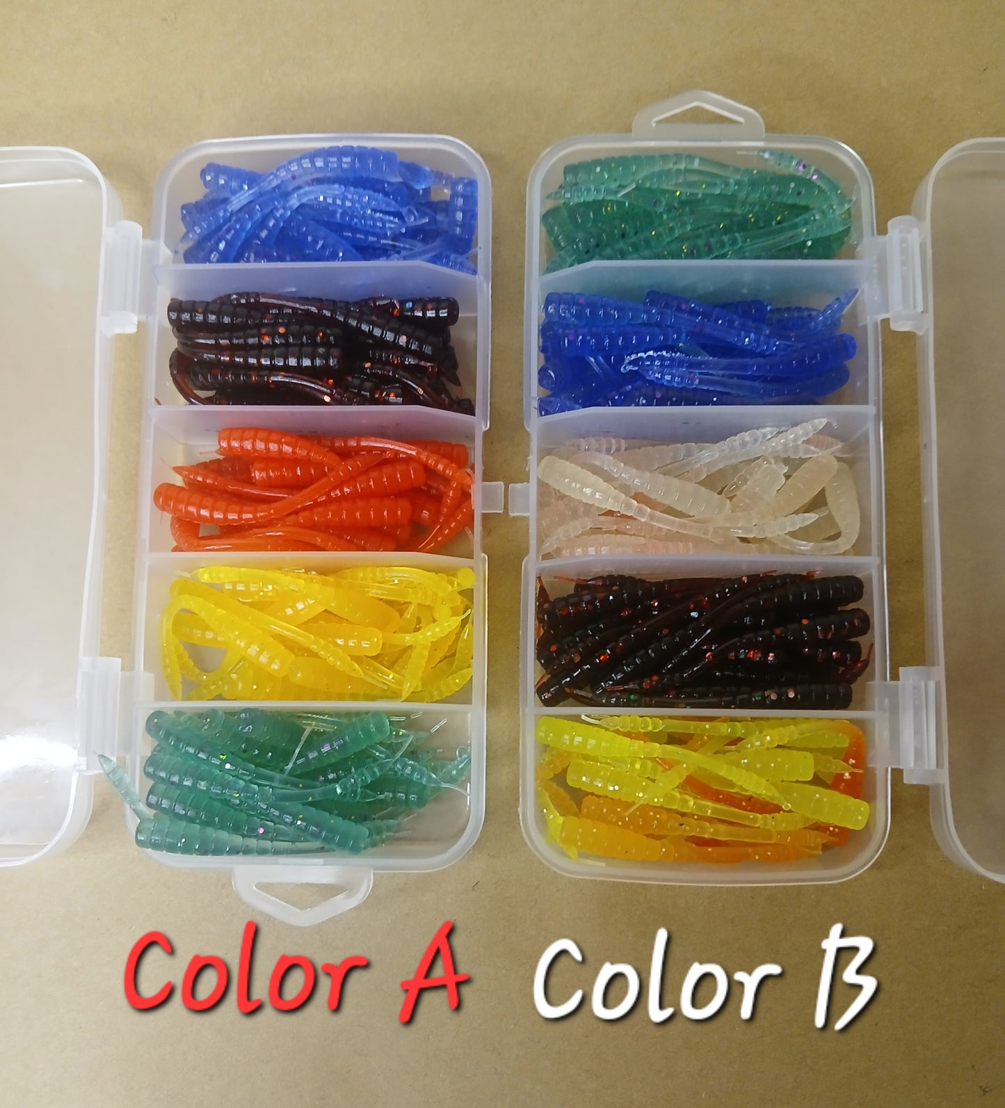 100 Piece Swim Bait 1.6 inch