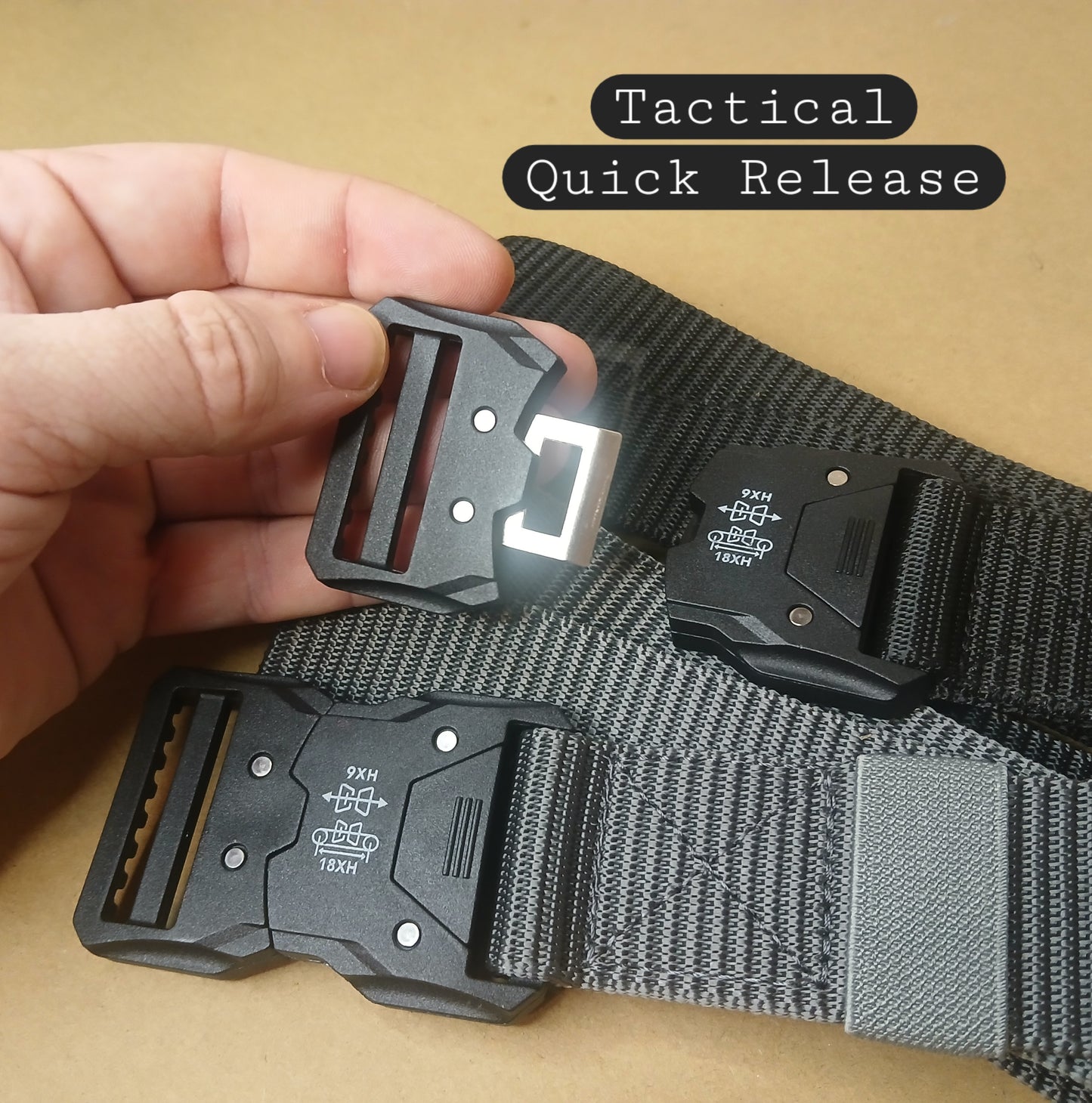 Quick Release Tactical Belt