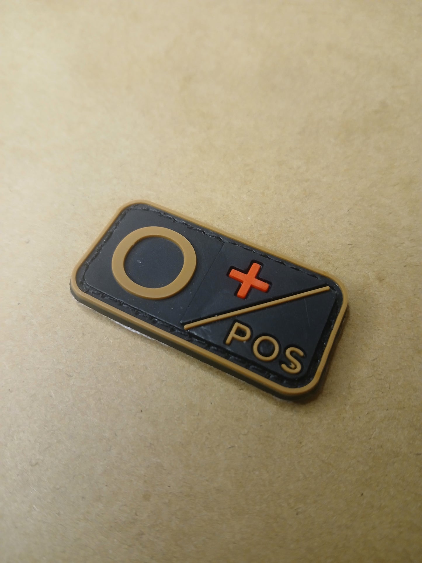 Blood Type Velcro Patches