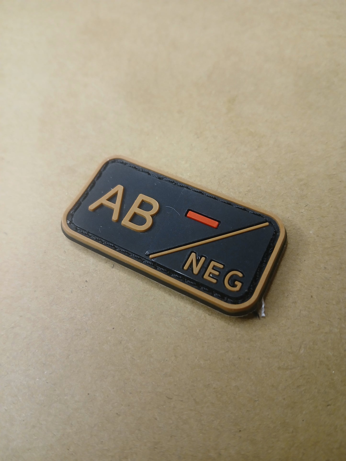 Blood Type Velcro Patches