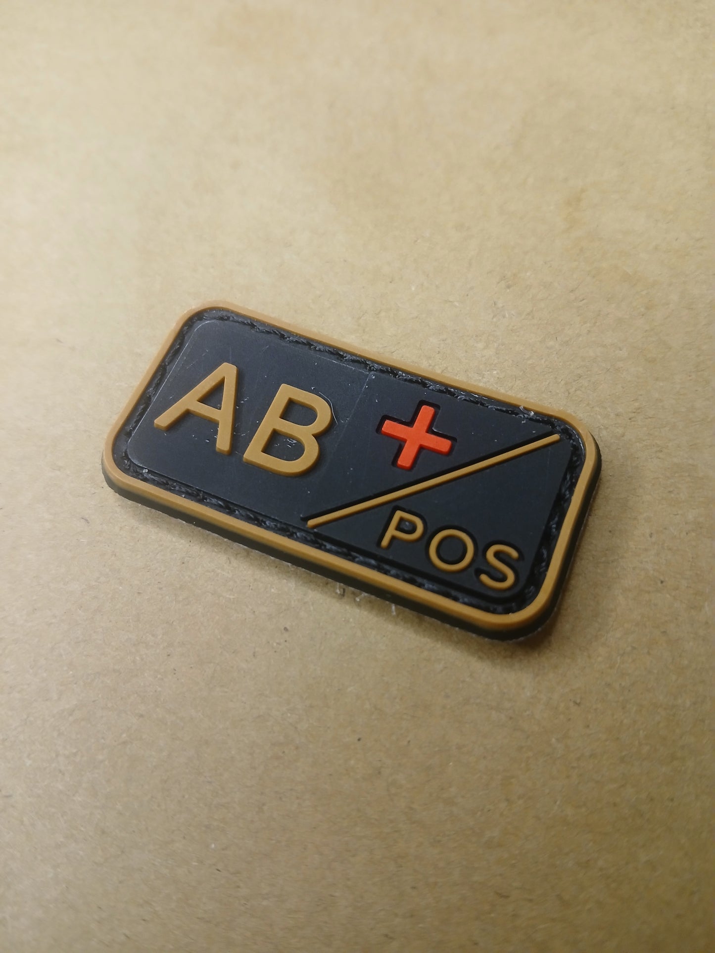 Blood Type Velcro Patches