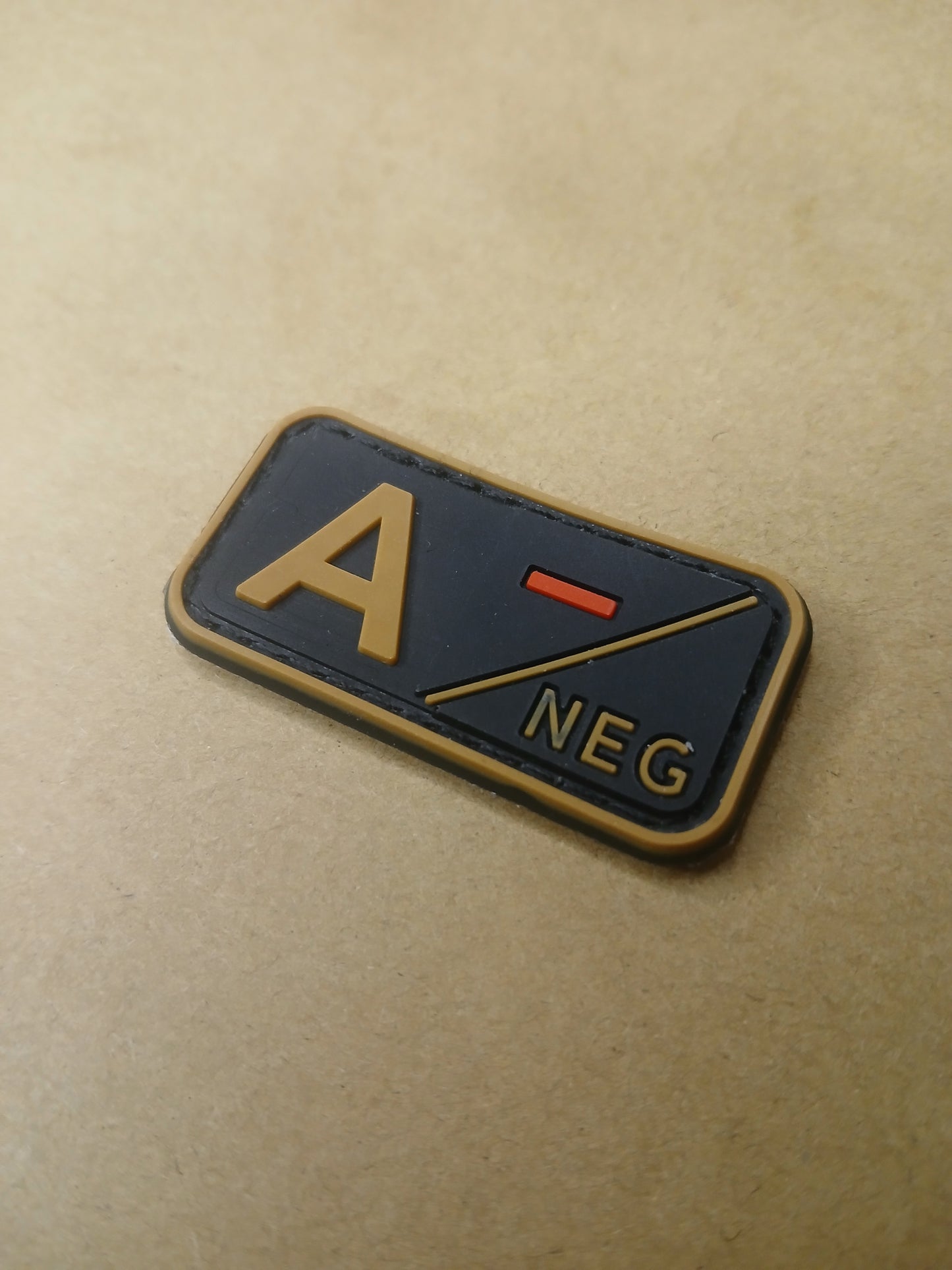 Blood Type Velcro Patches