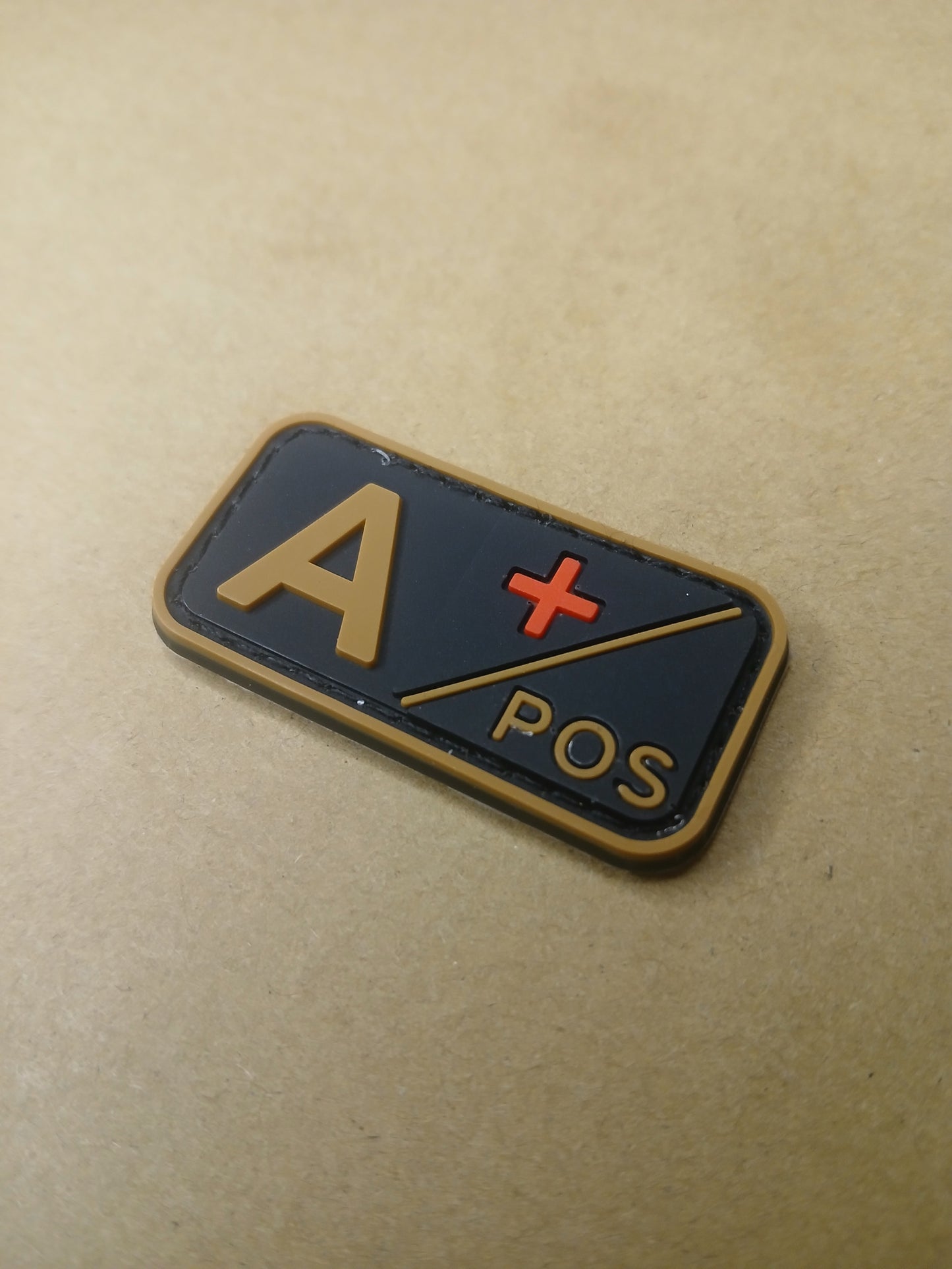 Blood Type Velcro Patches