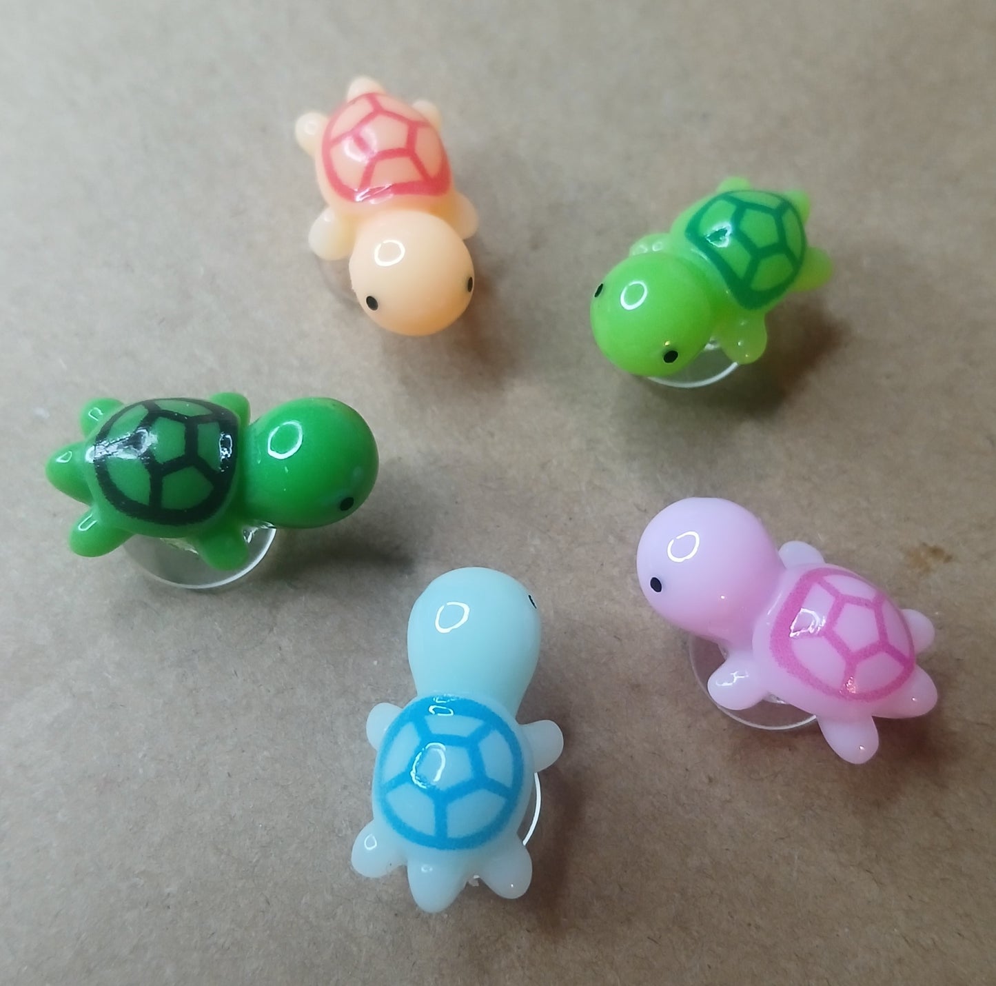 2-Pack Turtle Shoe Charms